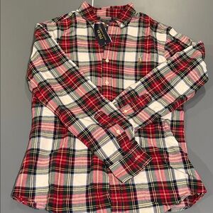 NWT Ralph Lauren Multicolor Plaid Shirt